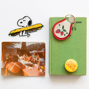 3P4 x Peanuts® - Snoopy Sandwich Classic Fridge Magnet