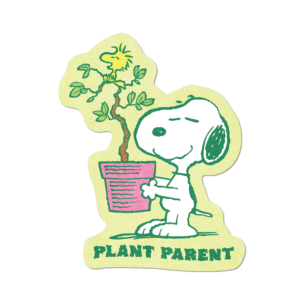 Plant Parent Snoopy - Die-Cut Sticker