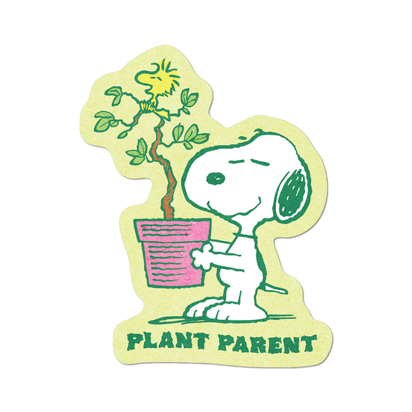Plant Parent Snoopy - Die-Cut Sticker