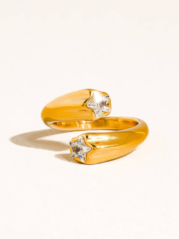 Non-Tarnish Star Ring