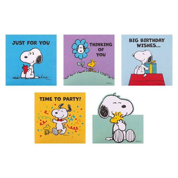 Greeting Cards Multipack - 10 PEANUTS™ SNOOPY Designs