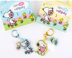 Snoopy Secret Double Acrylic Keyring Random Box