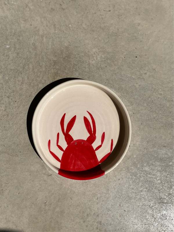 Handmade Lobster Plate by Prop Ceramics