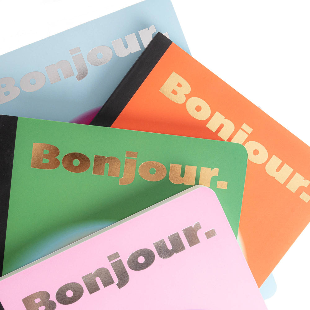 Helio Ferretti Bonjour Collective - A5 Notebook Light Blue