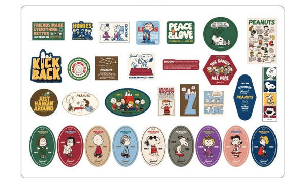 Peanuts Snoopy 75th Anniversary Sticker Pack