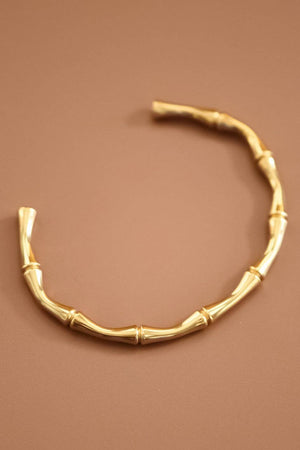 18K Gold Plated Waterproof Stainless Steel Cuff