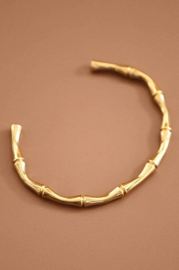 18K Gold Plated Waterproof Stainless Steel Cuff