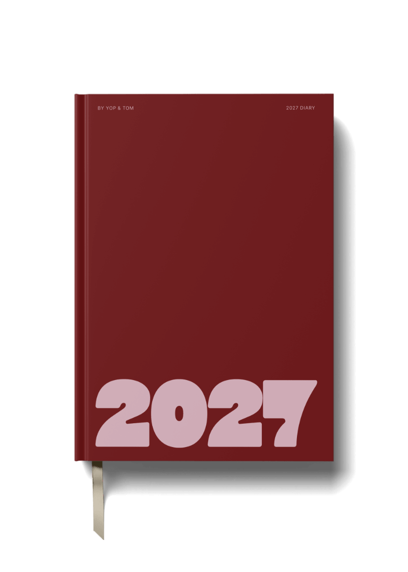 2027 A5 Diary Week-to-View