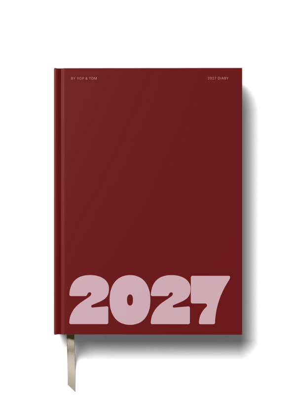 2027 A5 Diary Week-to-View