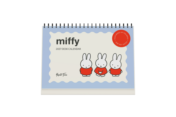 Miffy 2027 Desk Calendar - A5 - Studio Edition