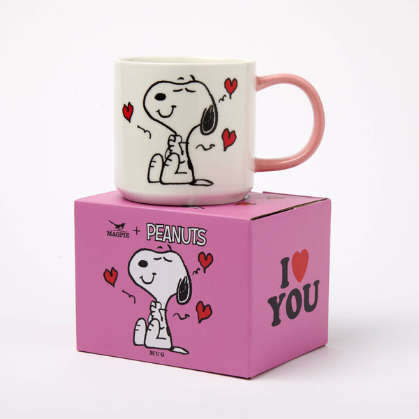Peanuts I Love You mug