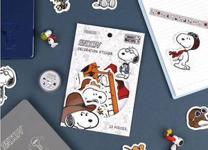 Peanuts Snoopy Deco Variety Stickers – 12 Pack