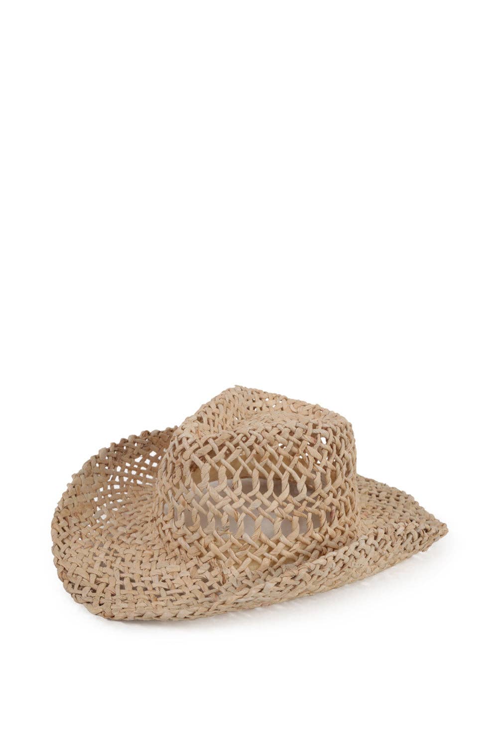 Straw Cowboy Hat in Natural