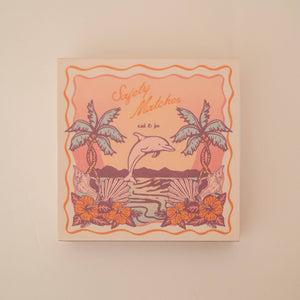 Tropical Vintage Dolphin Matchbox