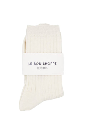 Her Socks - Mercerized Combed Cotton Rib