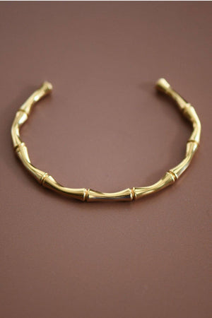 18K Gold Plated Waterproof Stainless Steel Cuff