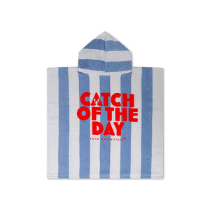 Beach Poncho - Blue - Catch Of The Day - 65 x 65 cm