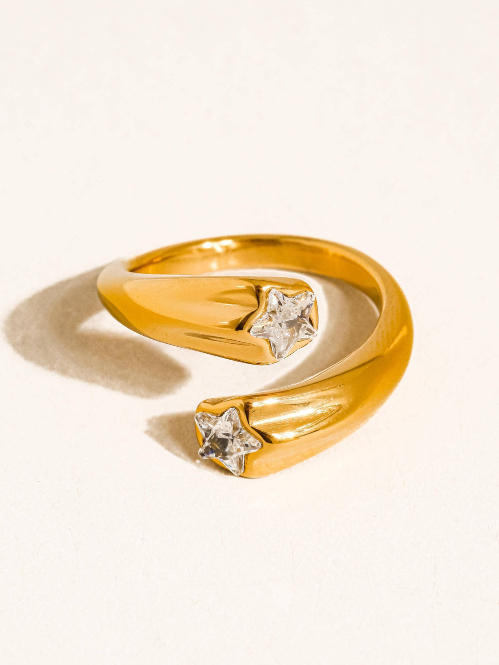 Non-Tarnish Star Ring
