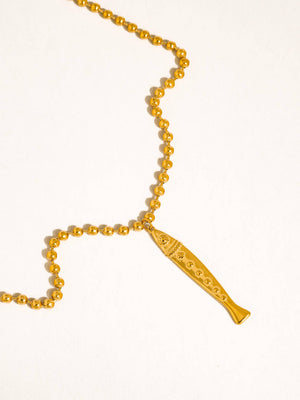 Non-Tarnish Vintage Fish Necklace