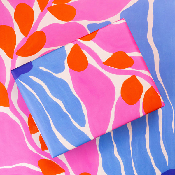 Kelp and Seagrass Gift Wrap by Liv Lee x WWF