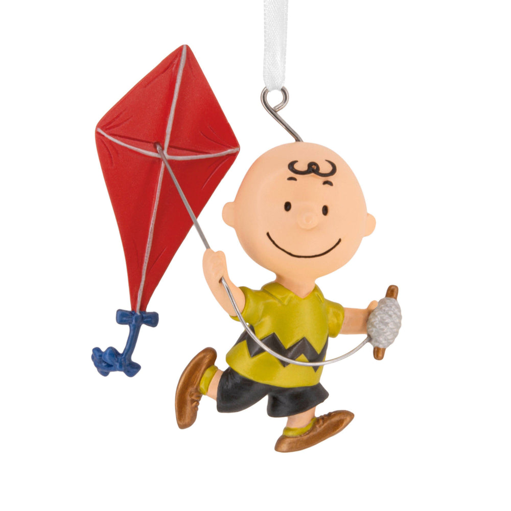 Peanuts™ Hanging Ornament - Charlie Brown With Kite Design