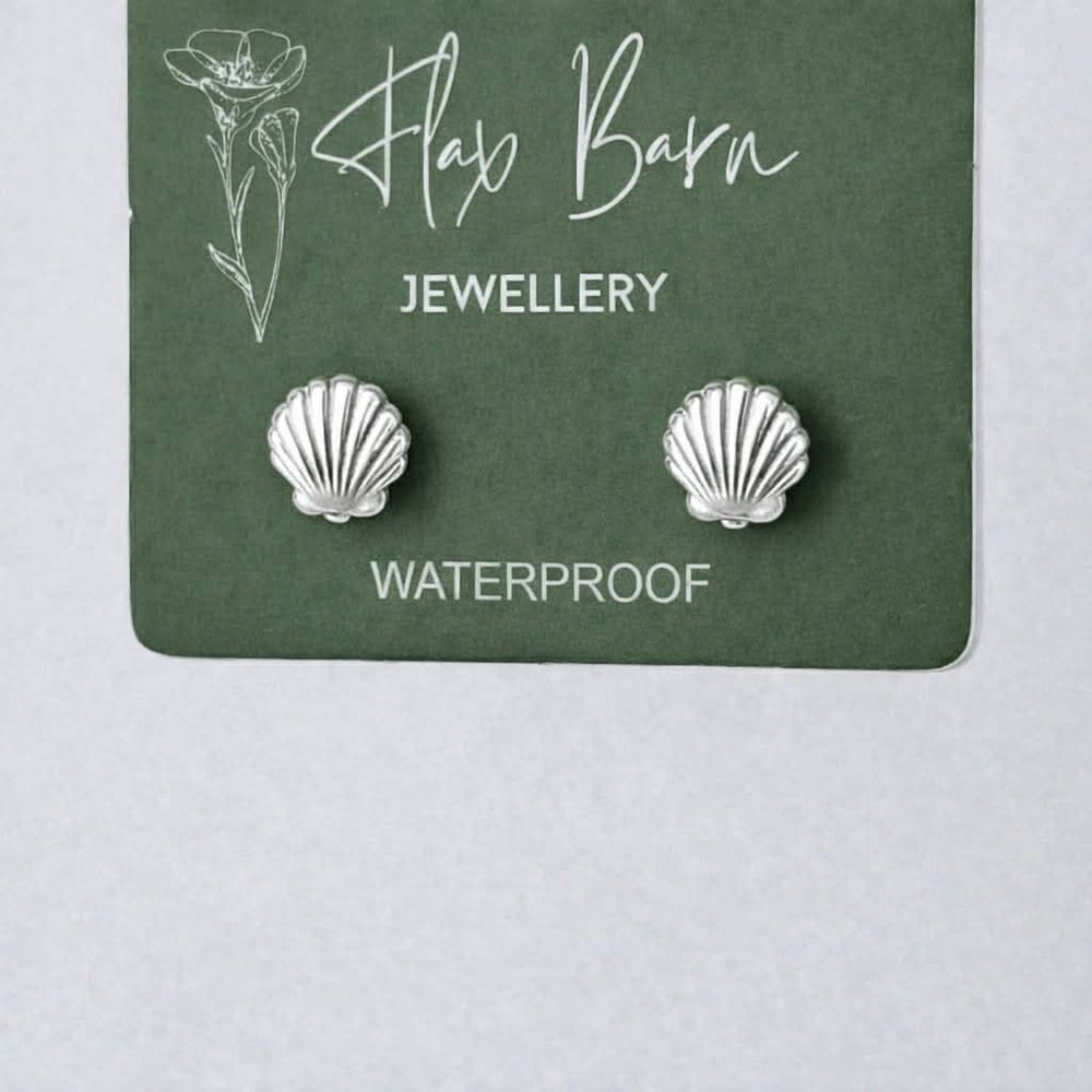 Tarnish Resistant Shell Studs