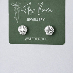 Tarnish Resistant Shell Studs
