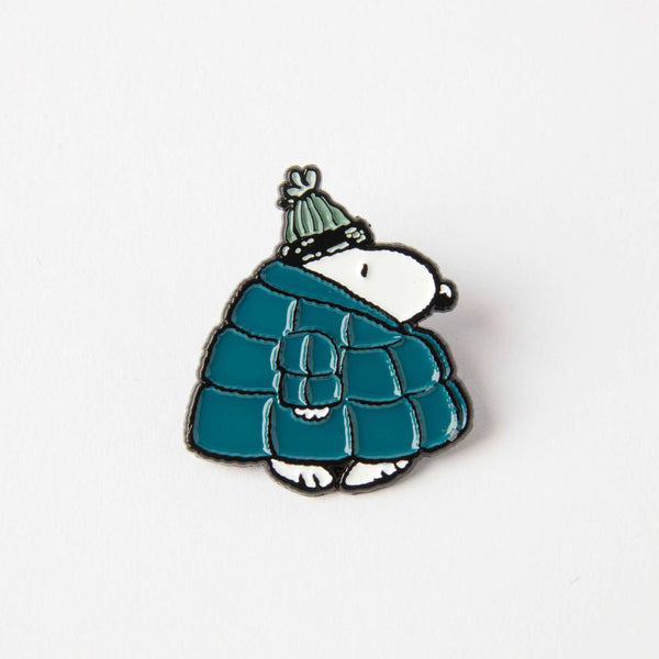 Snoopy In Puffer Pin