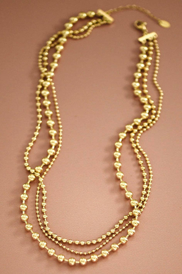 18K Gold PVD Plated Waterproof Stainless Steel Chain Necklace