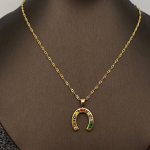 Horseshoe Charm Necklace