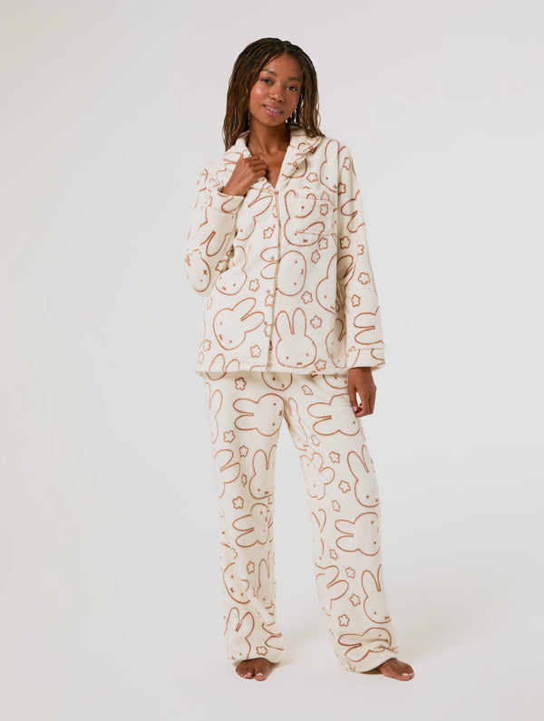 Miffy x Skinnydip Flower Fleece Pyjama Set