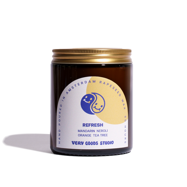 REFRESH  / 170 ml / 45-50 Hours Amber Glass Jars