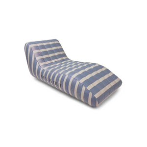 Premium Lounge Float - Blue/White - Monaco
