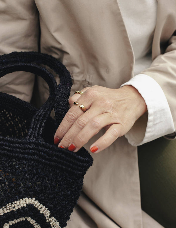 Waterproof Gold Dome Ring