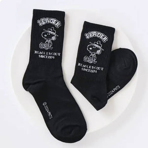 Peanuts Snoopy Scout 50th Celebtate Crew Ankle Socks-