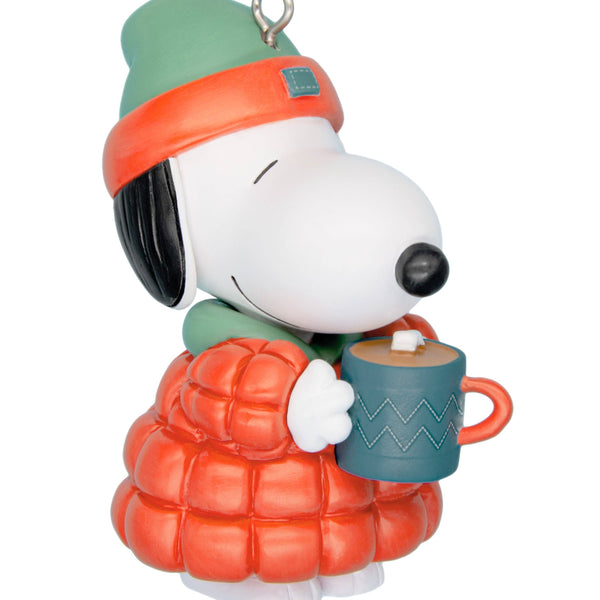Collectable PEANUTS™ SNOOPY with Hot Chocolate Ornament