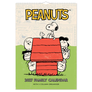 Peanuts 2027 A3 Family Calendar