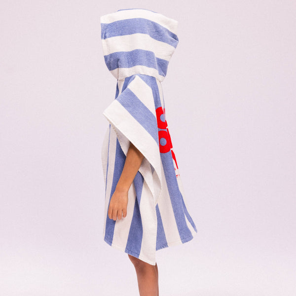 Beach Poncho - Blue - Catch Of The Day - 65 x 65 cm