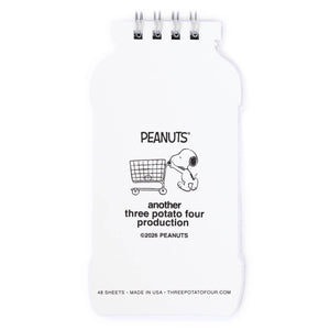 3P4 x Peanuts® Grocery - Snoopy Bread Mini Notebook