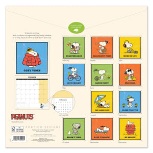 2027 Snoopy Square  Calendar