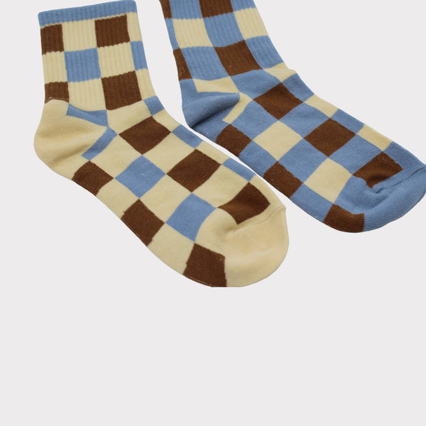 Retro Checkered Socks