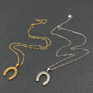 Horseshoe Charm Necklace