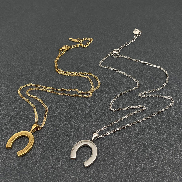 Horseshoe Charm Necklace