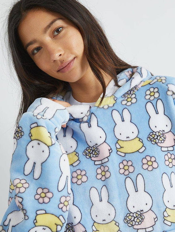 Miffy x Skinnydip Flower Blanket Hoodie