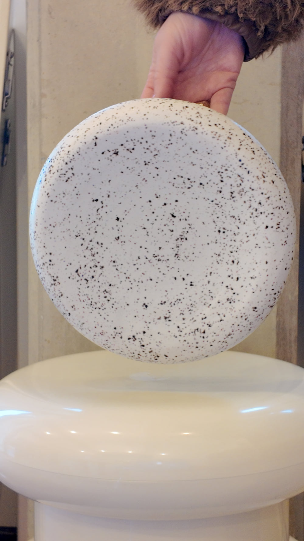 Handmade Speckle Ceramic Plate