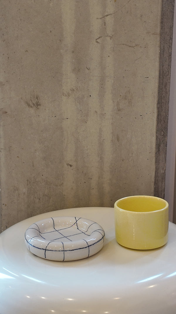 Glazed Chunky Mug & Saucer Set