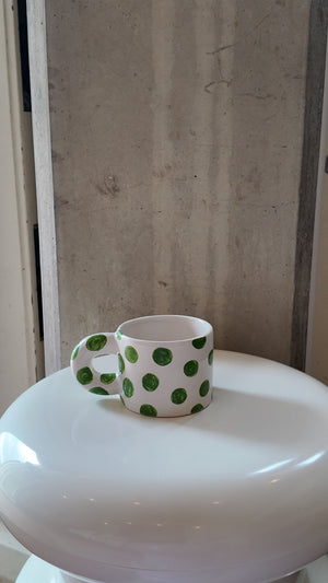Poka Dot Chunky Mug