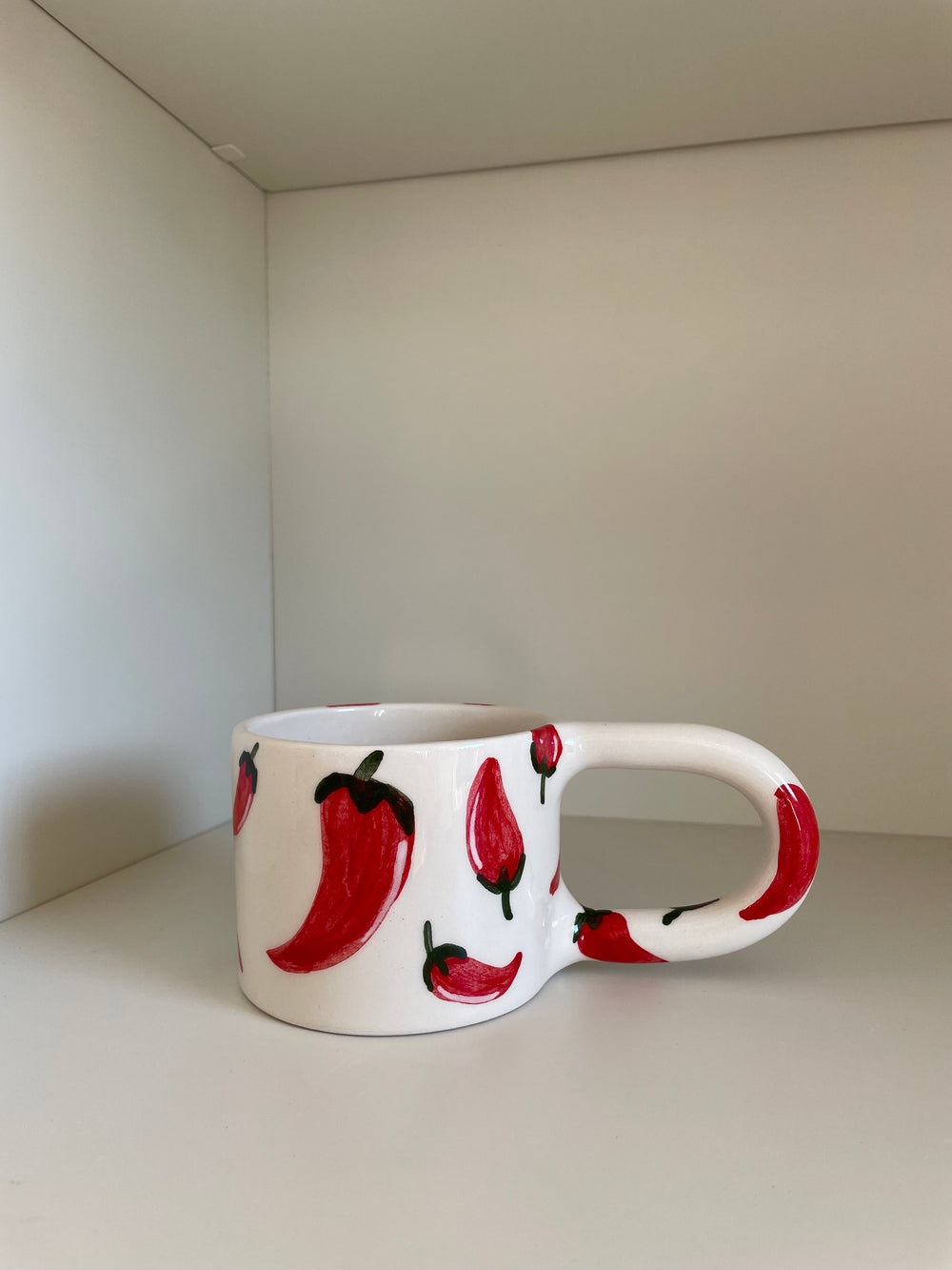 Large Chunky Chilli Pepper Ceramic Mug