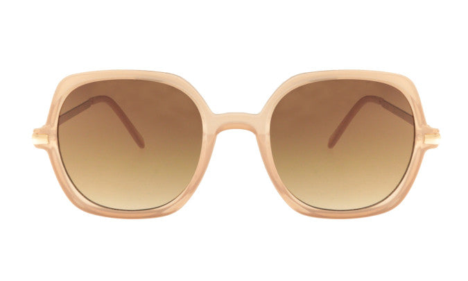 Cher Pink Oversized Square Sunglasses