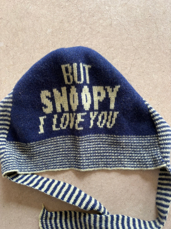 Wool Snoopy Bonnet